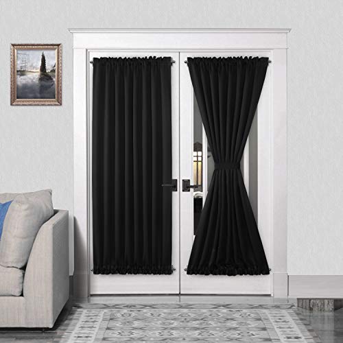 DWCN Cortinas de Puerta Francesa, Cortina Opaca térmica con... - Amazon Espagne à 18.75€
