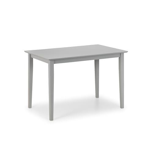 Julian Bowen Kobe Compact Rectangular Table - Grey Dining... - Home & Kitchen Amazon UK à 62.99€