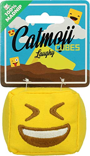 Catmoji Juguetes Con Plumas Para Gatos Emoji Cat Cube... - Animalerie Amazon Espagne à 6.16€