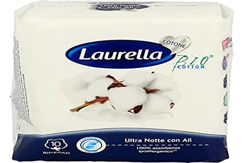 Laurella Lot de 10 serviettes hygiéniques en coton - Vente Flash Amazon -61%
