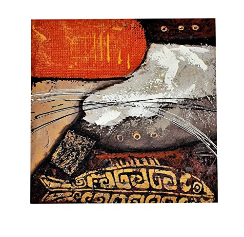 Toile Imprimée Décor Abstrait 40x40cm, Toile Coton, Châssis... - Auto & Moto Amazon France à 1.99€