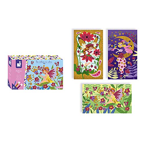 Janod - Coffret Paillettes Fées - Les Ateliers du Calme... - Jouets & Jeux en promo à 5.99€