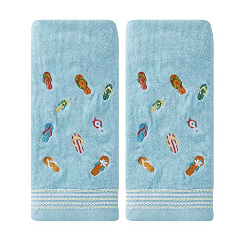 SKL Home Flips & Flops Handtuch, Blau, 2 Stück - Home & Kitchen Amazon Germany à 10.19€