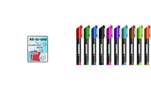Kores M20956 Xp2 Permanent Marker 3-5 mm Chisel Tip Purple - Bricolage & Outils Amazon Royaume-Uni à 1.59€
