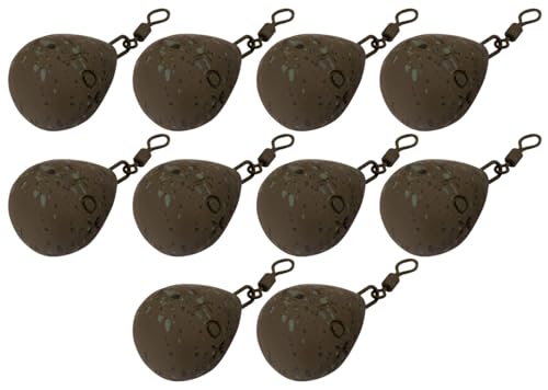Fox Camotex Pear Swivel Lead - 10 Karpfenbleie, Gewicht:85g - Sports & Fitness en promo à 2.59€
