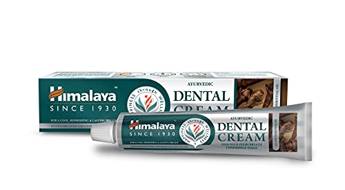 Himalaya Ayurvedic Dental Cream with Essential clove Oil... - Beauté & Parfums Amazon Allemagne à 4.49€