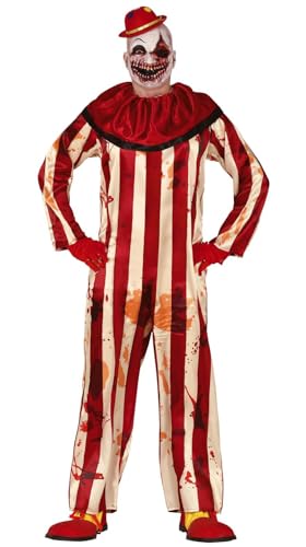 FIESTAS GUIRCA | Costume de Payaso Rayado Adulte (52-54/L)... - Beauté & Parfums Amazon France à 24.55€