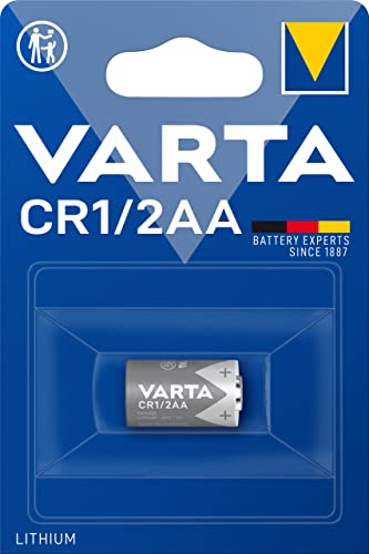 VARTA Batterien CR1/2 AA Lithium Rundzelle, 1 Stück, 3V... - Sports & Fitness Amazon Allemagne à 2.49€