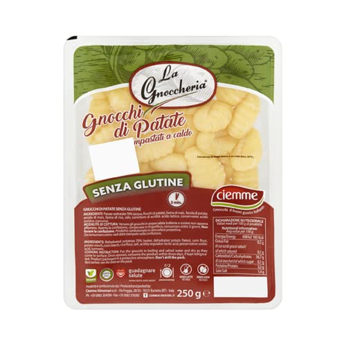 Ciemme La Gnoccheria Gluten Free Gnocchi 250g (Pack of 1) - Épicerie Amazon Royaume-Uni à 1.90€