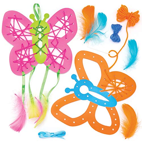 Baker Ross Kits d'attrape-rêves papillons (lot de 4) - Kits... - Jouets & Jeux Amazon France à 6.99€