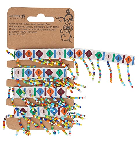Guirlande avec Perles, 1m Ruban Blanc en promo à 4,88€ (-51%) sur Amazon FR