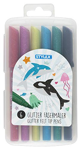 Stylex 64016 - Feutres de coloriage à Paillettes pour... - Jouets & Jeux Amazon France à 4.53€