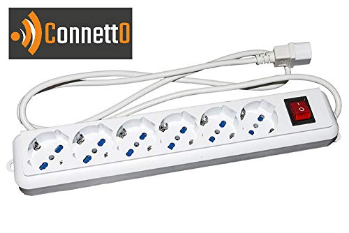 Connetto MULTIPRESA per Gruppi di CONTINUITA' con 6 Prese... - Amazon Italie à 14.89€