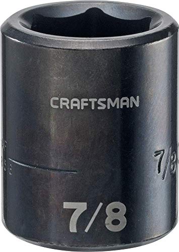 CRAFTSMAN Shallow Impact Socket, SAE, 1/2-Inch Drive... - Maison & Cuisine Amazon Royaume-Uni à 6.67€