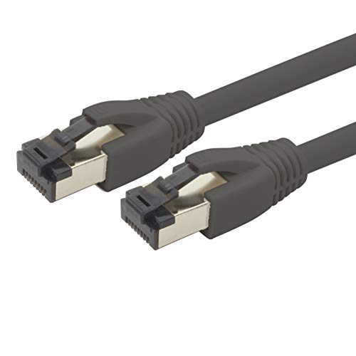 1aTTack.de 2m Câble réseau Cat 8 Câble CAT8 noir - 1 pièce... - High-Tech & Électronique Amazon France à 8.95€