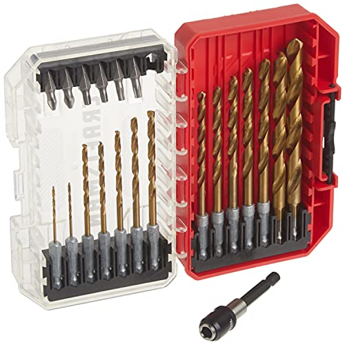 Craftsman CMAM3211 Titanium Drill bit Set - Maison & Cuisine Amazon Royaume-Uni à 13.62€