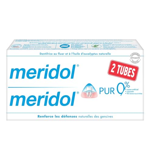Meridol Pur Toothpaste 2 x 75ml - Beauté & Parfums Amazon Royaume-Uni à 29.88€
