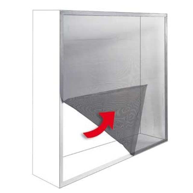 Mosquitera de Velcro Gris 140 x 250 Ecco - Jardin & Extérieur en promo à 6.58€