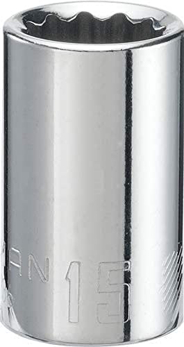 CRAFTSMAN Shallow Socket, Metric, 1/2-Inch Drive, 15mm... - Amazon Royaume-Uni à 6.00€