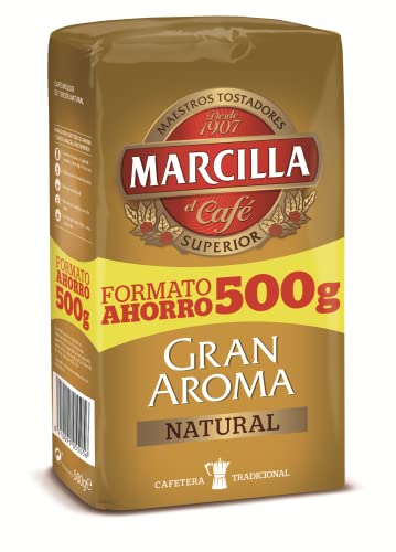 Marcilla Café Molido Naturale 500 g - Épicerie Amazon Italie à 5.27€