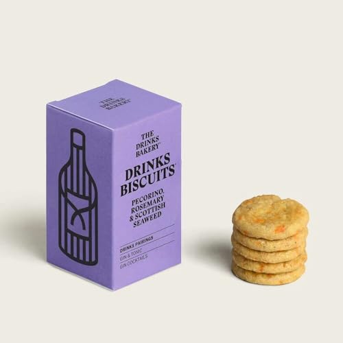 Drinks Bakery 36g Pecorino Rosemary & Seaweed Biscuits - Épicerie Amazon Royaume-Uni à 2.19€