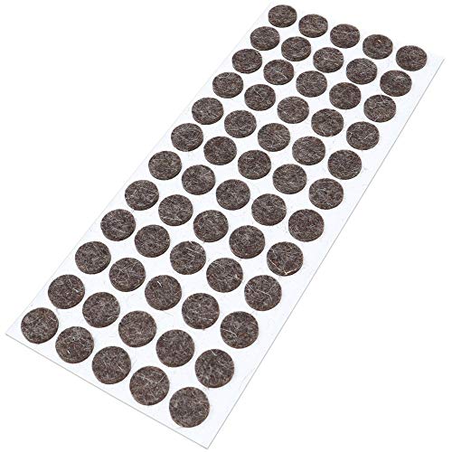 Adsamm® / 60 x Patins en feutre en laine véritable / marron... en promo à 9,68€ (-48%) sur Amazon FR