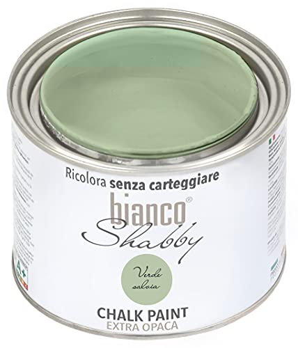 CHALK PAINT Verde Salvia Pittura Shabby Chic Vintage per... - Beauté & Parfums Amazon Italie à 21.70€