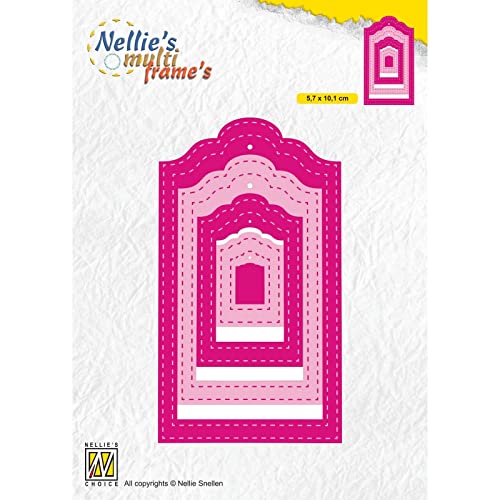 Nellie's Choice Etiquetas y Rótulos-5 Troqueles de Marco... - Bricolage & Outils Amazon Espagne à 4.44€
