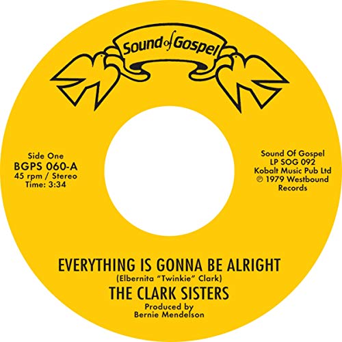 Everything Is Gonna Be Alright c/w You Brought The Sunshine... - Musique & Instruments Amazon Espagne à 20.31€