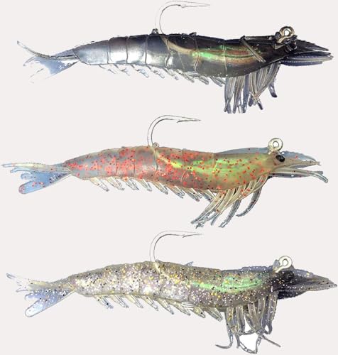 artificiale gambero artificiali pesca spinning gamberetto... - Sports & Fitness Amazon Italie à 1.30€