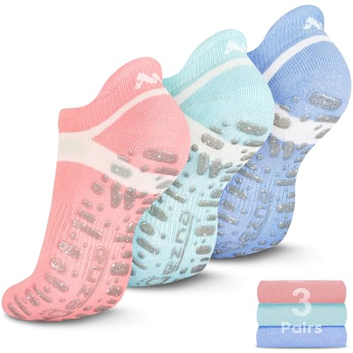 Muezna Calcetines de yoga antideslizantes para mujer... - Sports & Fitness en promo à 10.46€