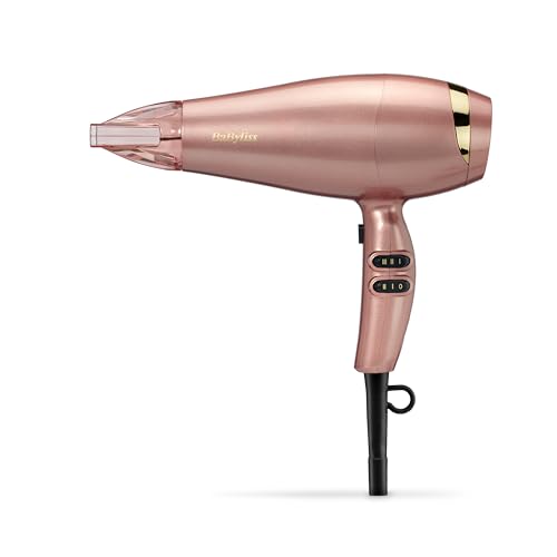 BaByliss Sèche-cheveux Rose Gold - Sèche-cheveux léger et... - Beauté & Parfums Amazon France à 34.90€