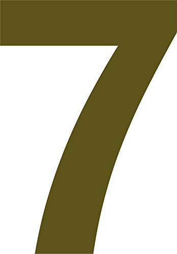 INDIGOS UG - Adesivo - Lettera 7 - Oro - Resistente alle... - Auto & Moto Amazon Italie à 1.98€