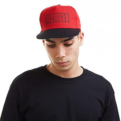 Marvel Line Logo Casquette De Baseball, Rouge (Red/Black... - Sports & Fitness Amazon France à 10.77€