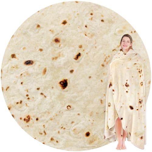 Jorbest Couverture Double Face Motif Burrito - Maison & Cuisine Amazon France à 17.29€