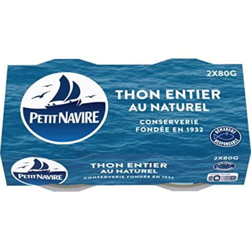 Petit Navire Thon Naturel 2x1/10 Démarche Responsable - Épicerie Amazon France à 3.65€