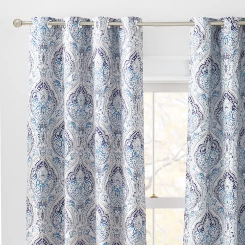 KGORGE Curtains 84 inch Length - Blue Blackout Curtains for... - Home & Kitchen Amazon UK à 13.95€