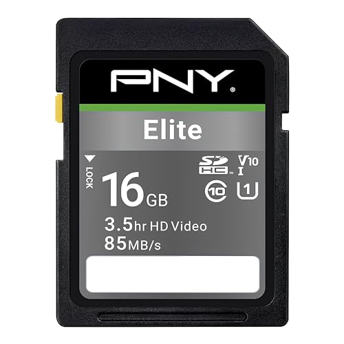 PNY Elite SDHC Card 16GB Class 10 UHS-I U1 85MB/s - Maison & Cuisine en promo à 5.99€
