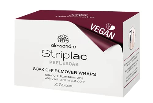 alessandro Striplac Soak Off Remover Wraps - Almohadillas... - Amazon Spain à 9.11€