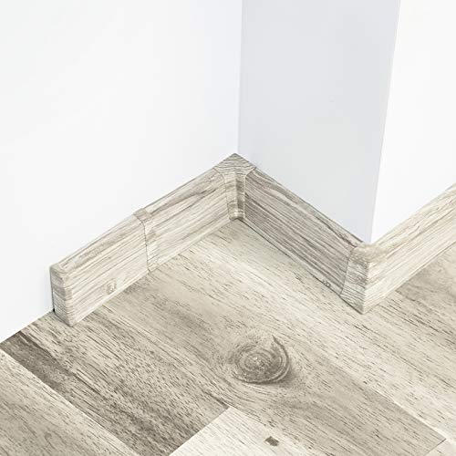 DQ-PP 1 x Zoccolo destro 55 mm PVC Rovere Husky Battiscopa... - Sports & Fitness Amazon Italie à 2.31€