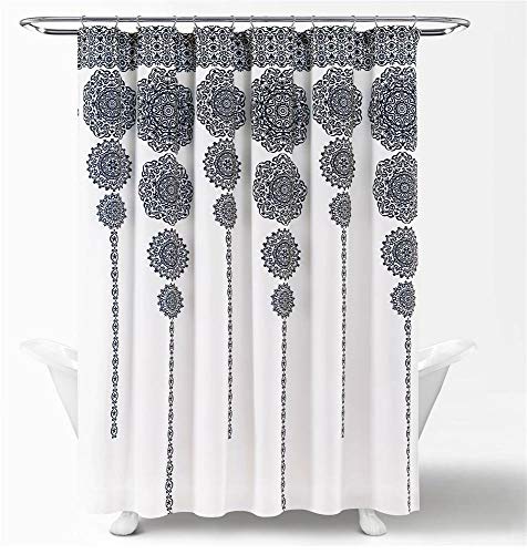 Lush Decor Rideau de Douche en Tissu imprimé Mandala... - Maison & Cuisine Amazon France à 12.12€