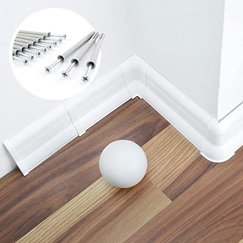 DQ-PP Esquina interior 62 mm PVC blanco listones laminados... - Maison & Cuisine Amazon Espagne à 2.29€