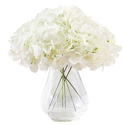 Kislohum Lot de 10 Fleurs d'hortensia artificielles en Soie... - Maison & Cuisine Amazon France à 14.80€