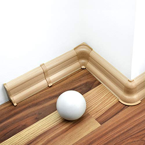 DQ-PP - Zoccolo destro 52 mm in PVC, faggio, listelli in... - Maison & Cuisine Amazon Italie à 2.86€