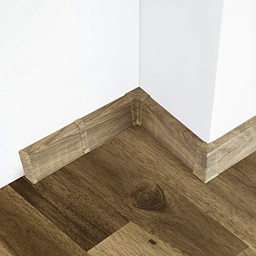 DQ-PP 1 x Zoccolo destro 55 mm PVC Spinel Laminatleisten... - Maison & Cuisine Amazon Italie à 2.31€