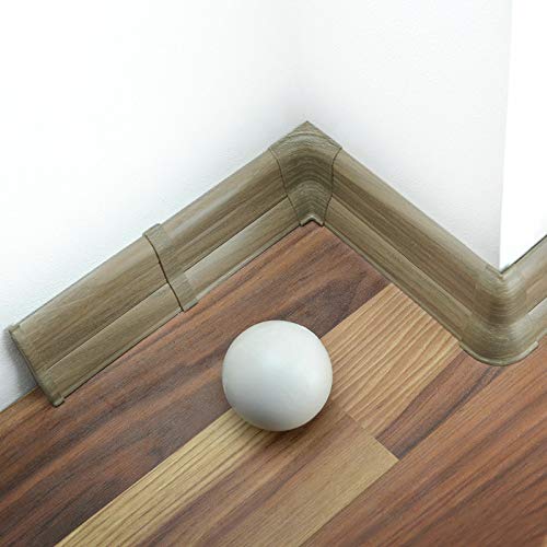 [DQ-PP] 1 pieza final izquierda 62 mm PVC roble gris... - Amazon Espagne à 2.29€