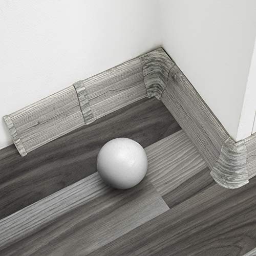 DQ-PP Conector 62mm PVC Roble Calisto Laminatleisten Zócalo... - Amazon Espagne à 2.29€