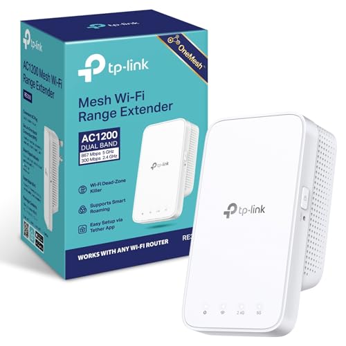 TP-Link AC1200 Universal Mesh Dual Band WiFi Range... - High-Tech & Électronique Amazon France à 41.16€