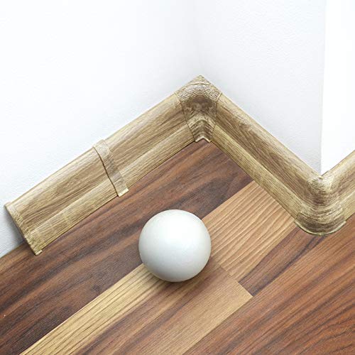 DQ-PP Conector 62mm PVC roble nostalgia listones laminados... - Bon plan à 2.29€