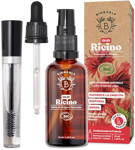 BIONOBLE Olio di Ricino Puro e Biologico + Kit Mascara... - Beauté & Parfums Amazon Italie à 19.74€